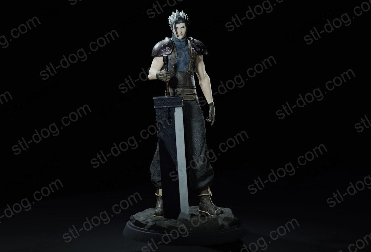 最终幻想 VII 扎克斯·菲尔 零式(Zack Fair) 3D打印图纸